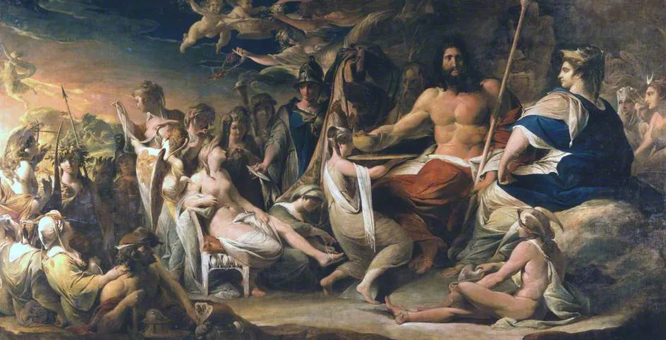 Buy James Barry The Birth of Pandora Oil Painting - Hand Painted Reproduction