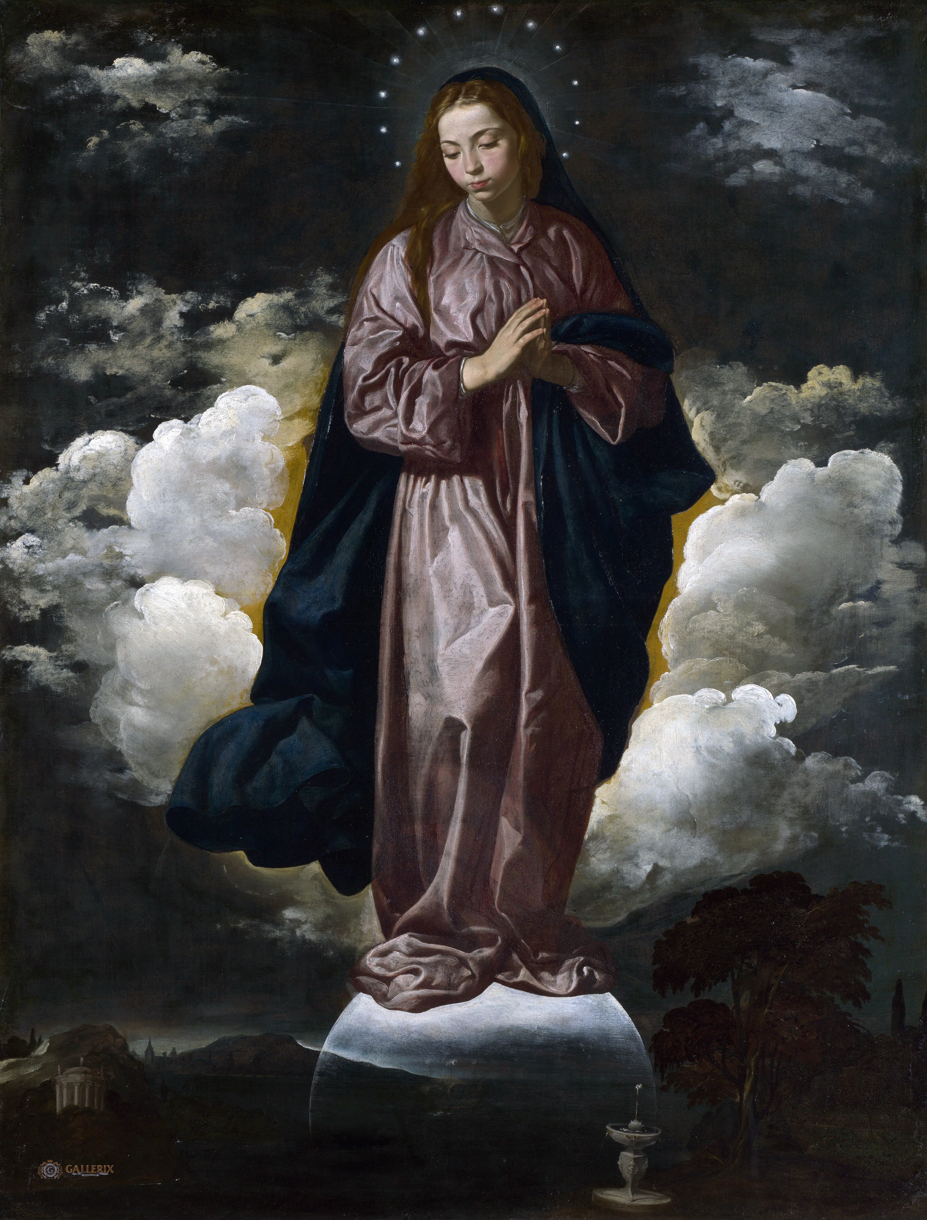 Buy Diego Rodriguez de Silva y Velazquez The Immaculate Conception Oil Painting - Hand Painted Reproduction