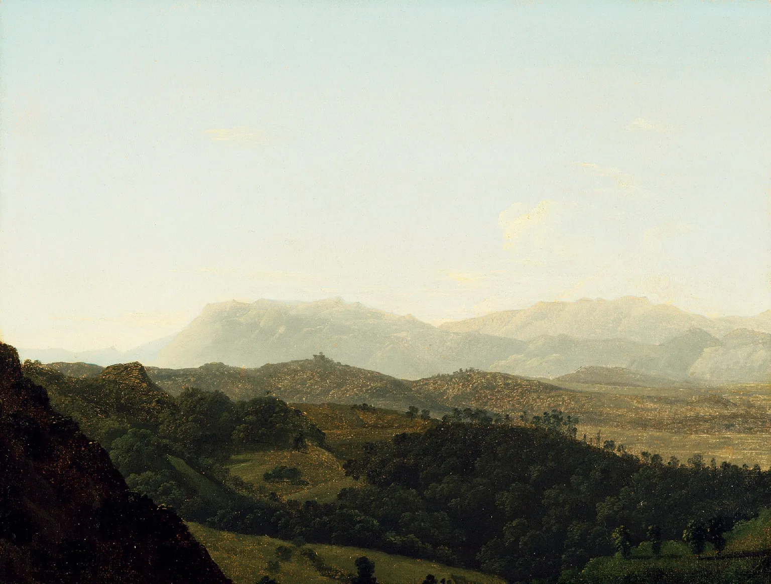 Buy Jean-Joseph-Xavier Bidauld The Sabine Mountains Oil Painting - Hand Painted Reproduction