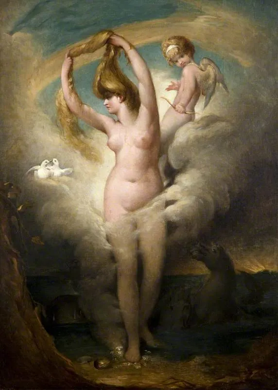 Buy James Barry Venus Anadyomene Oil Painting - Hand Painted Reproduction