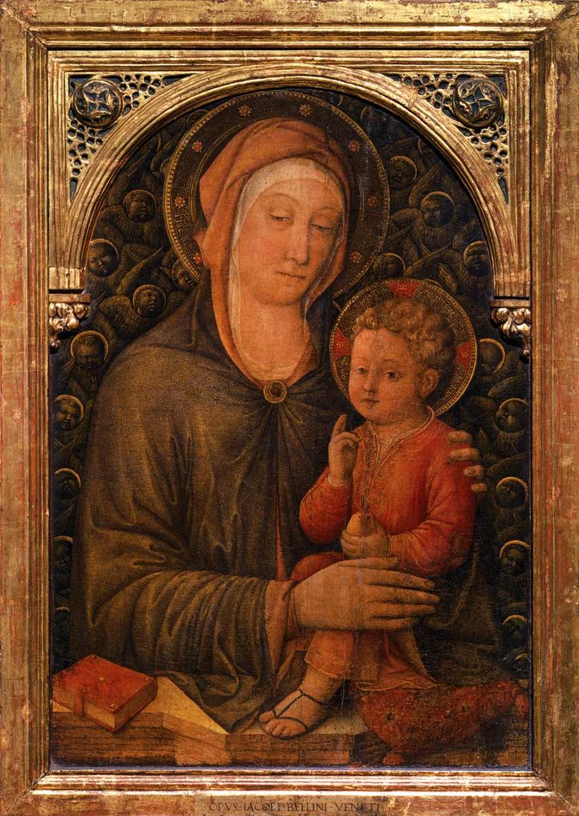 Buy Jacopo Bellini Virgin with Child Oil Painting - Hand Painted Reproduction