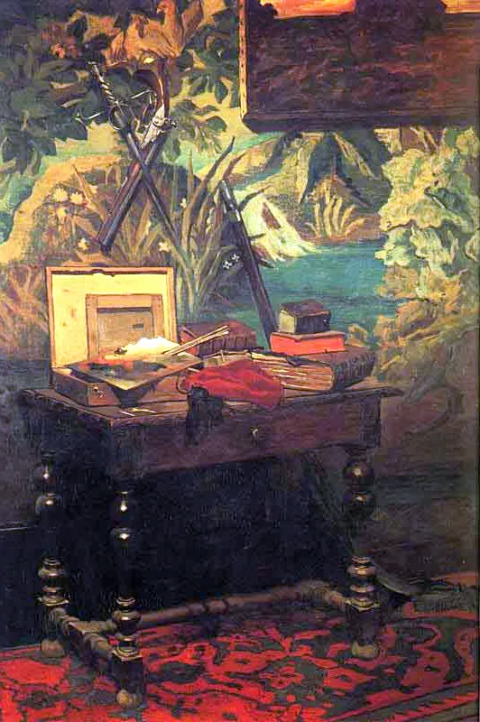 A Corner of the Studio by Claude Monet
