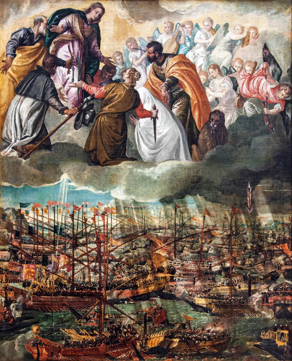Allegory of the Battle of Lepanto by Paolo Veronese