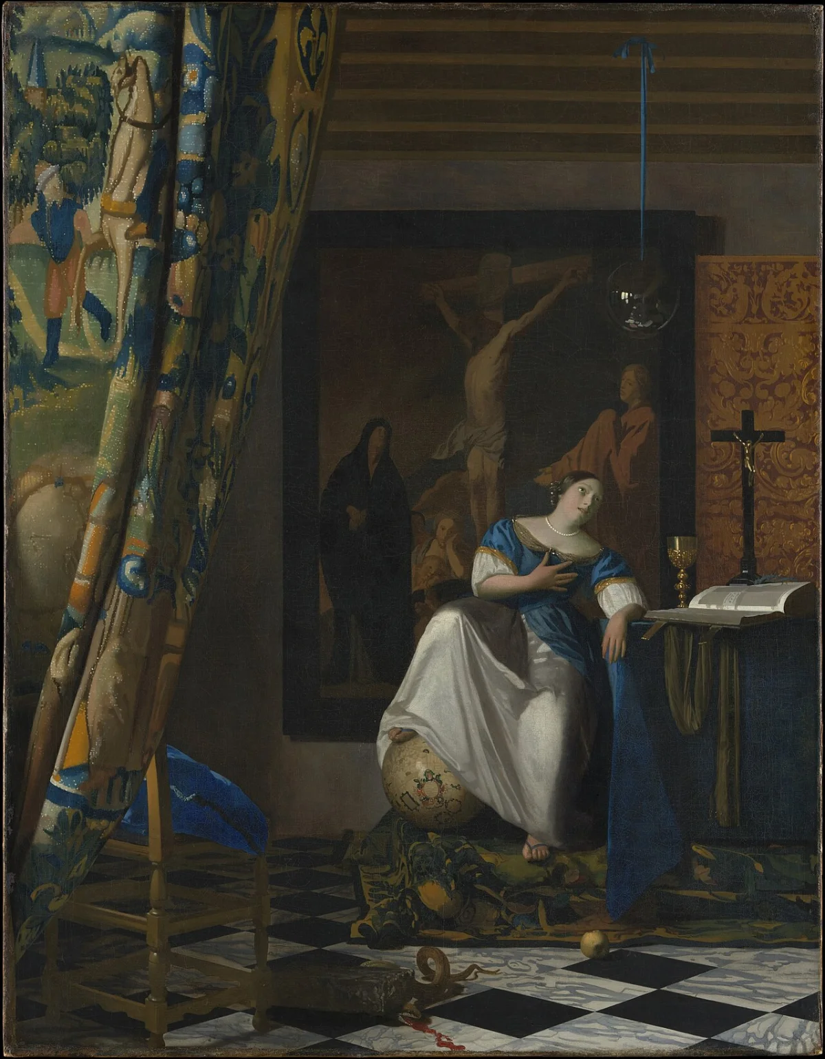 Allegory of the Catholic Faith by Jan Vermeer Van Delft