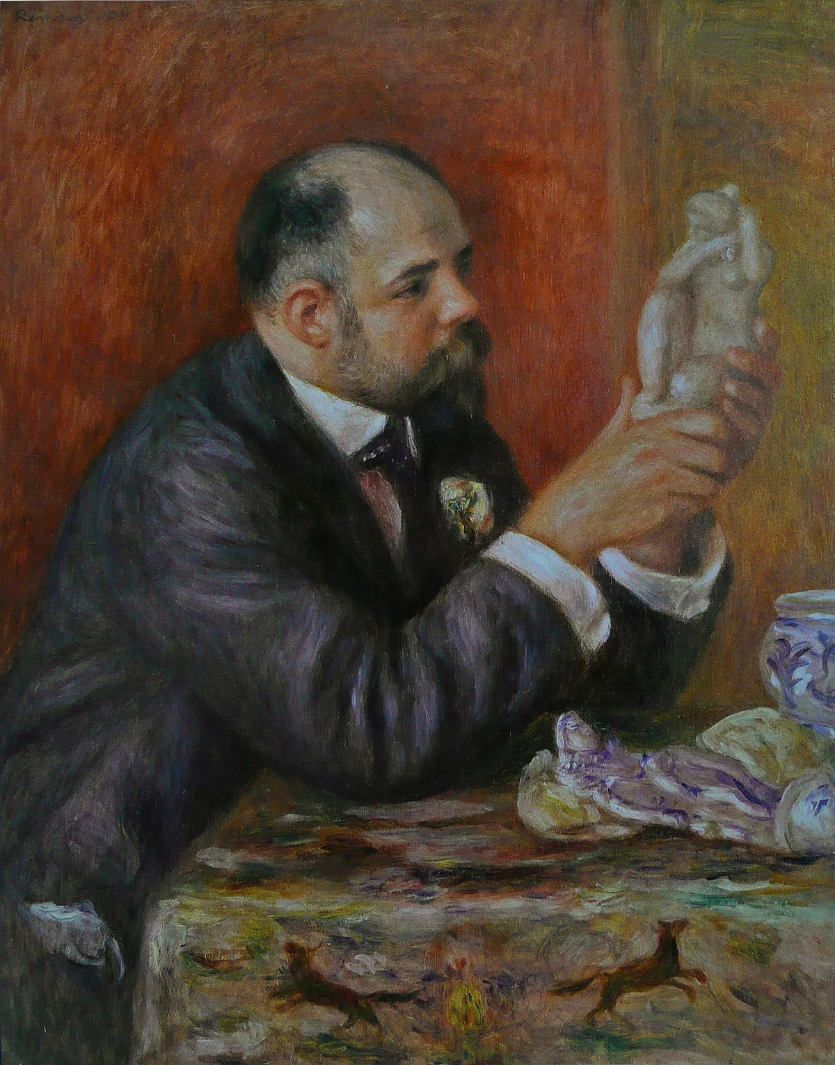 Ambroise Vollard by Pierre Auguste Renoir