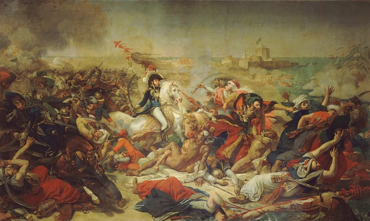 Battle of Aboukir, July 25, 1799 by Antoine-Jean Gros