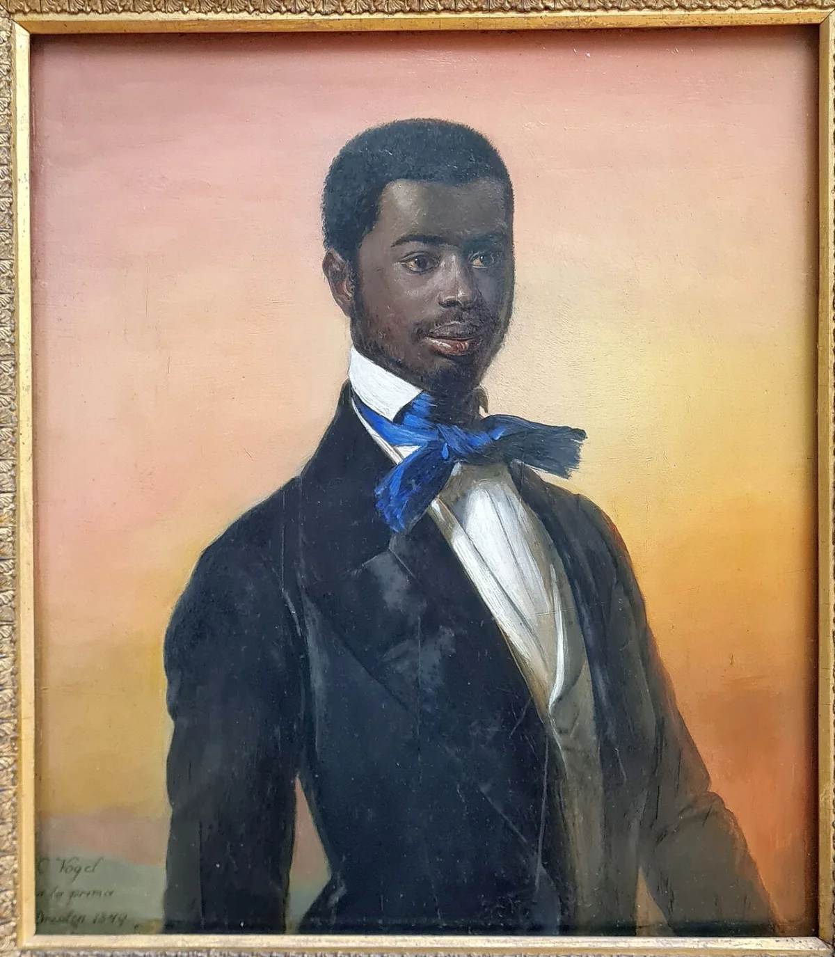 Bildnis Des Aquasie Boachi by Carl Christian Vogel von Vogelstein