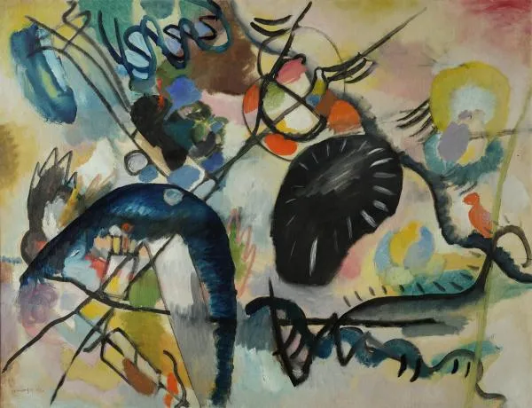 Black Spot 1 by Wassily Kandinsky