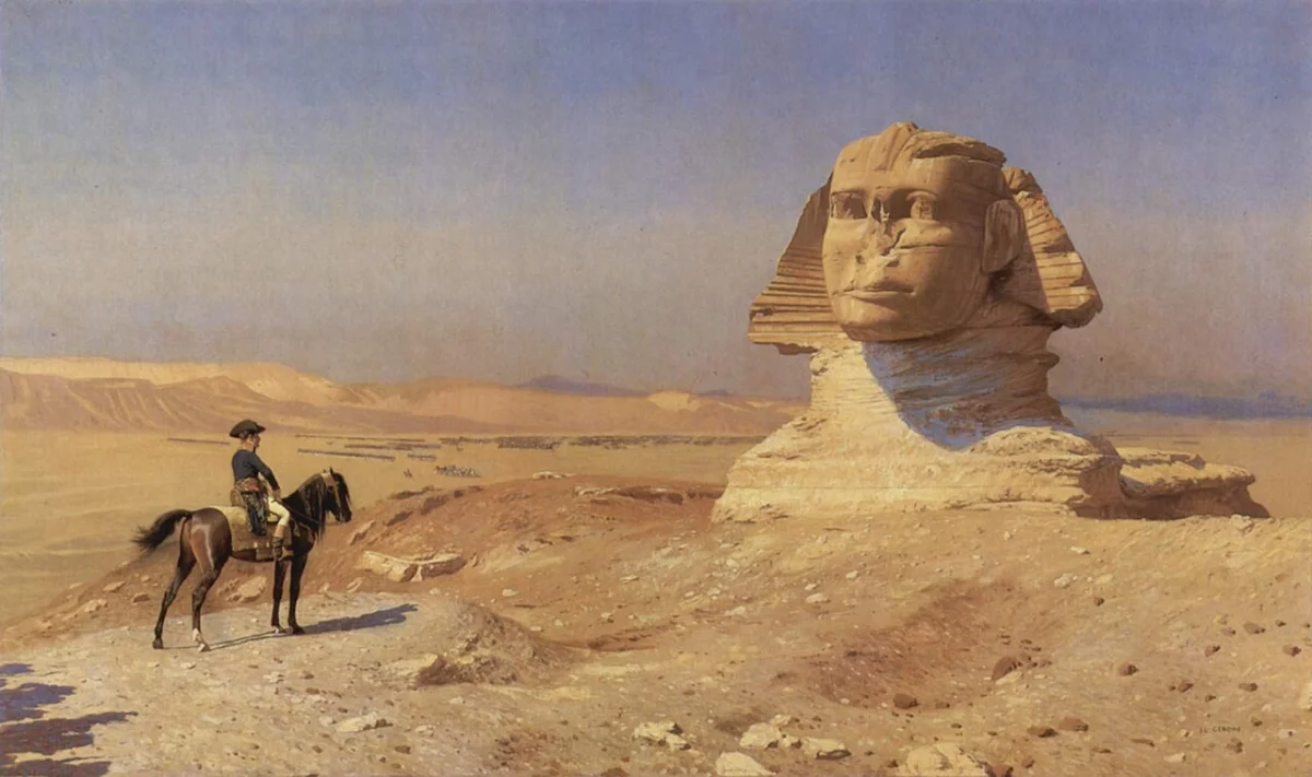 Bonaparte Before the Sphinx by Jean-Léon Gérôme