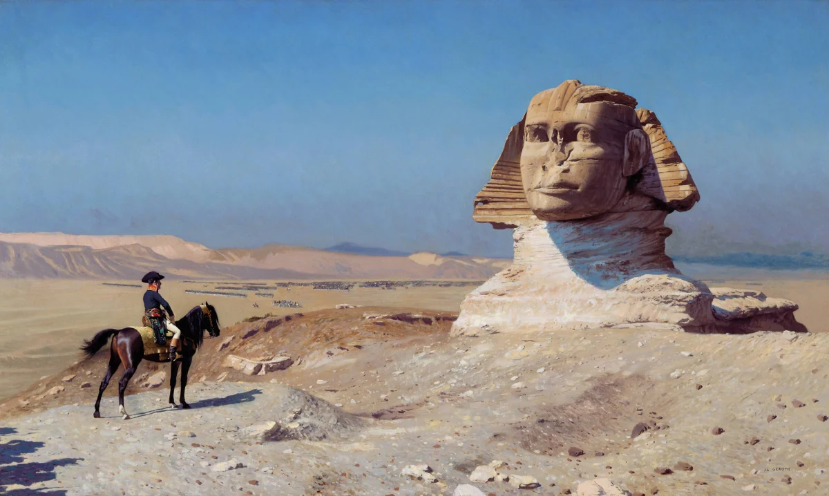 Bonaparte Before the Sphinx by Jean-Léon Gérôme