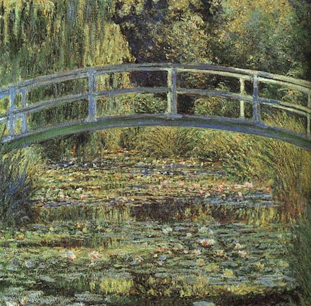 Water Lily Pond by Claude Monet - Famous Oil Painting Hand Painted Art Pieces for Sale.