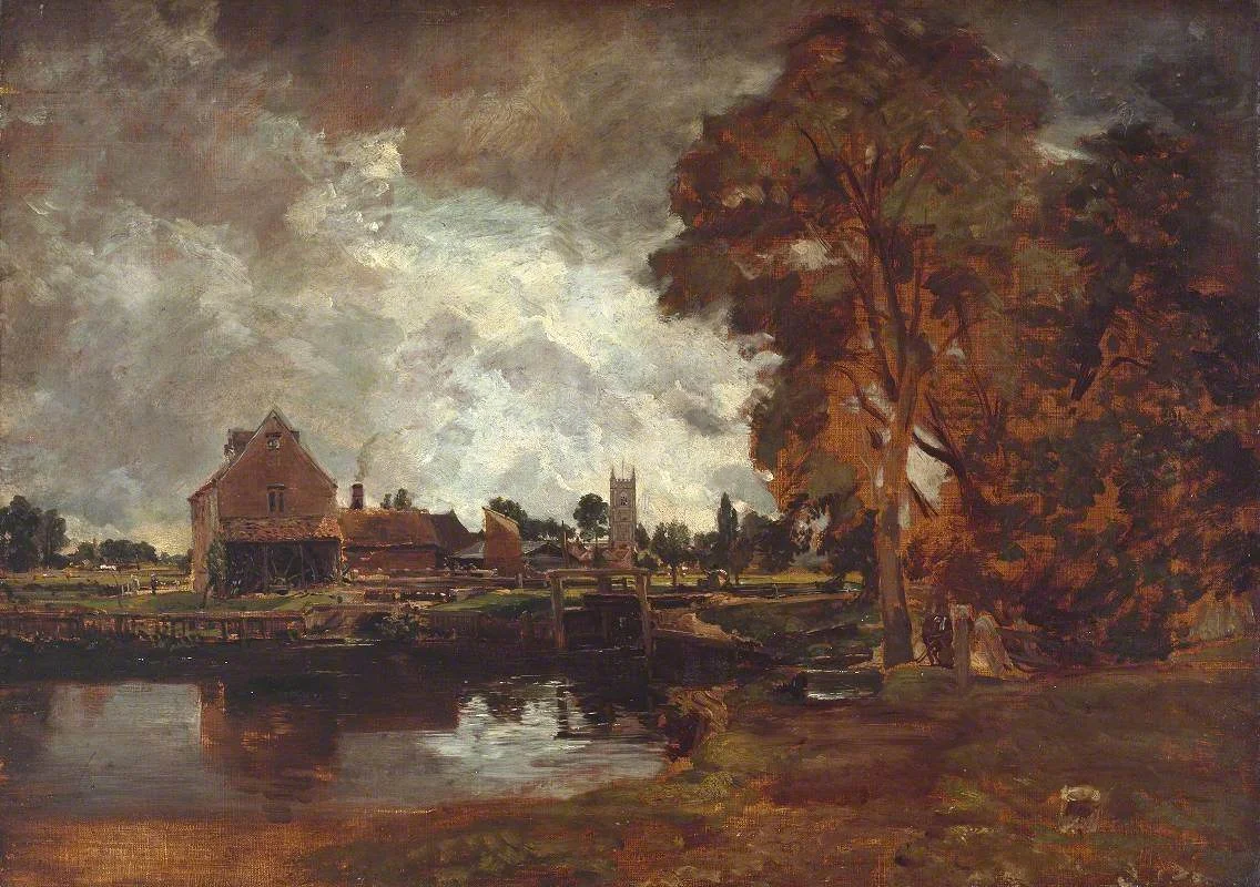 Dedham Lock and Mill by John Constable