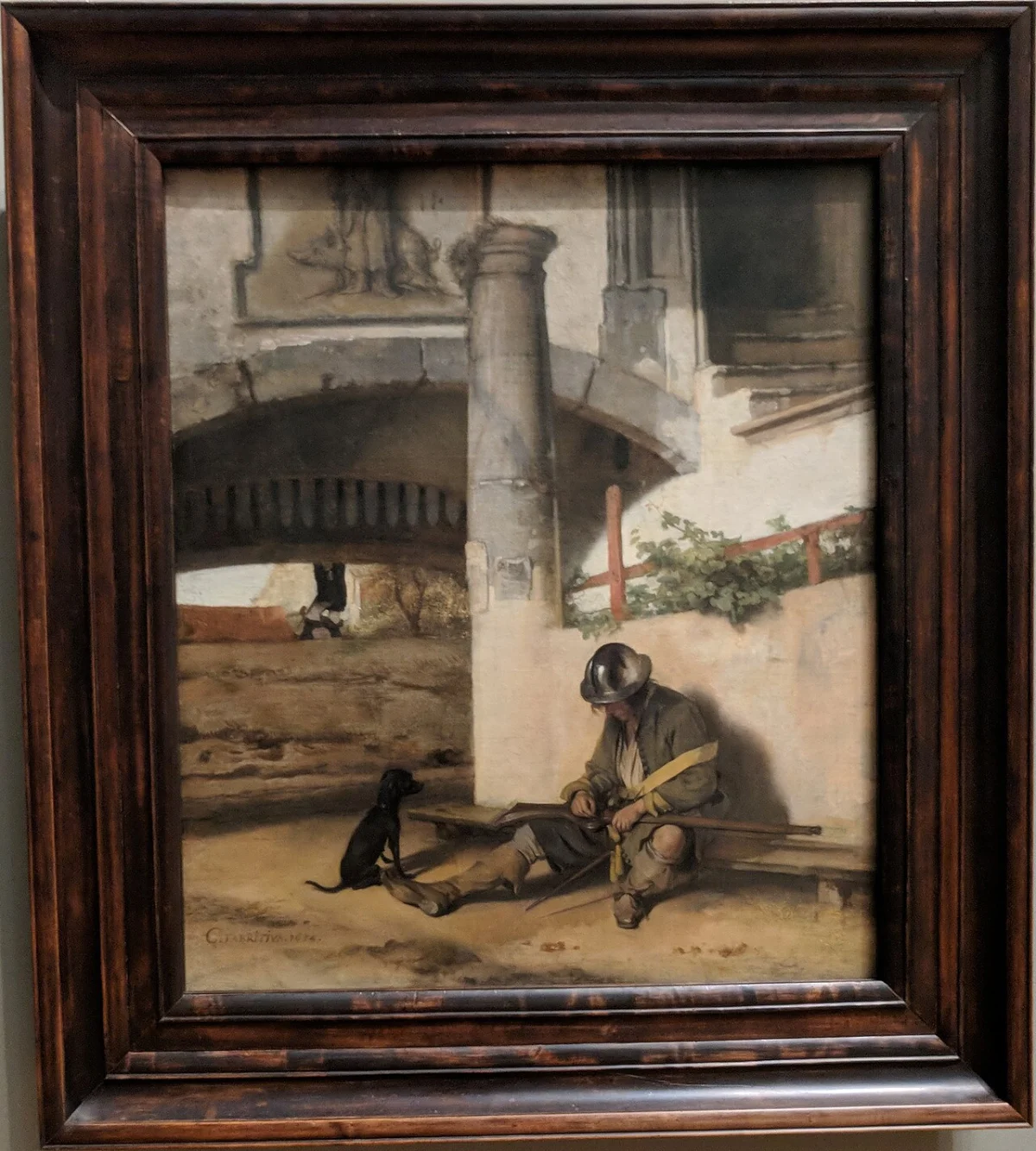 Dutch De Schildwacht the Sentry by Carel Fabritius