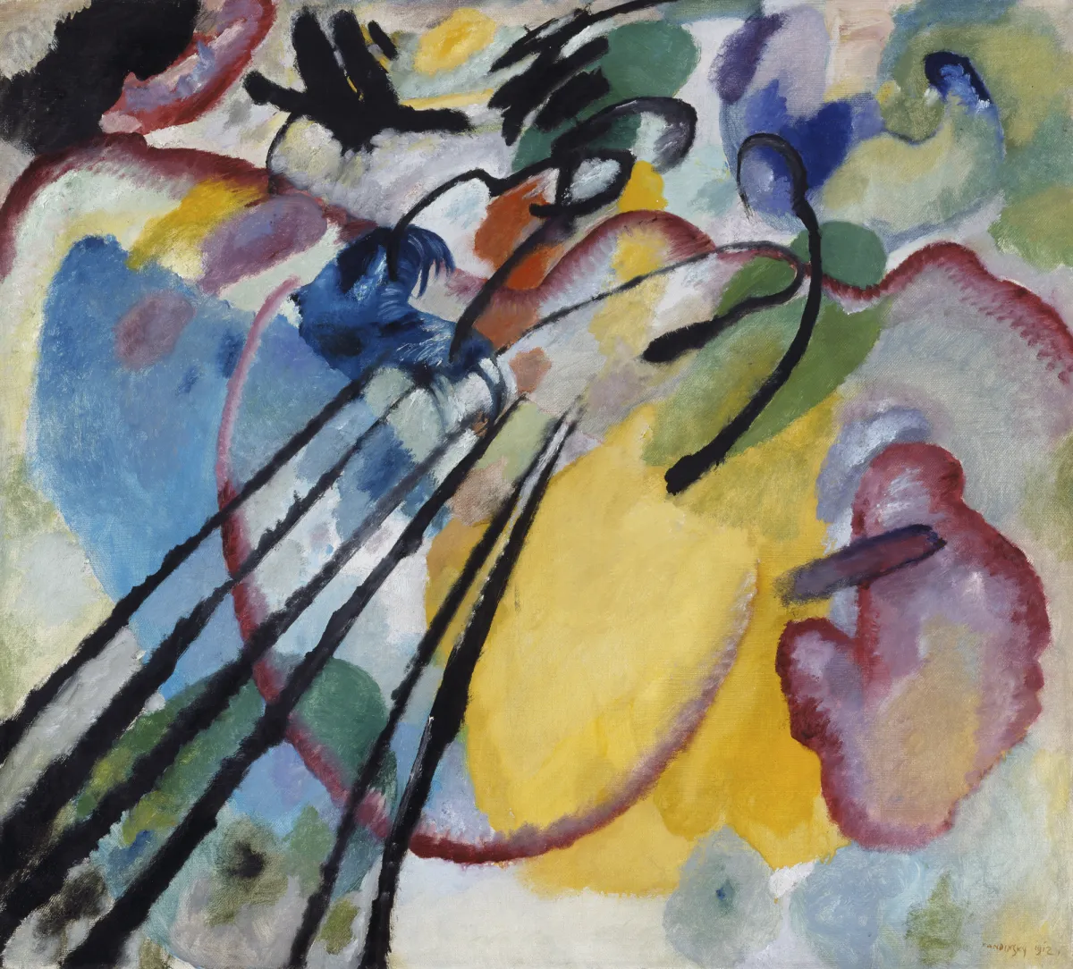 Improvisation 26 by Wassily Kandinsky