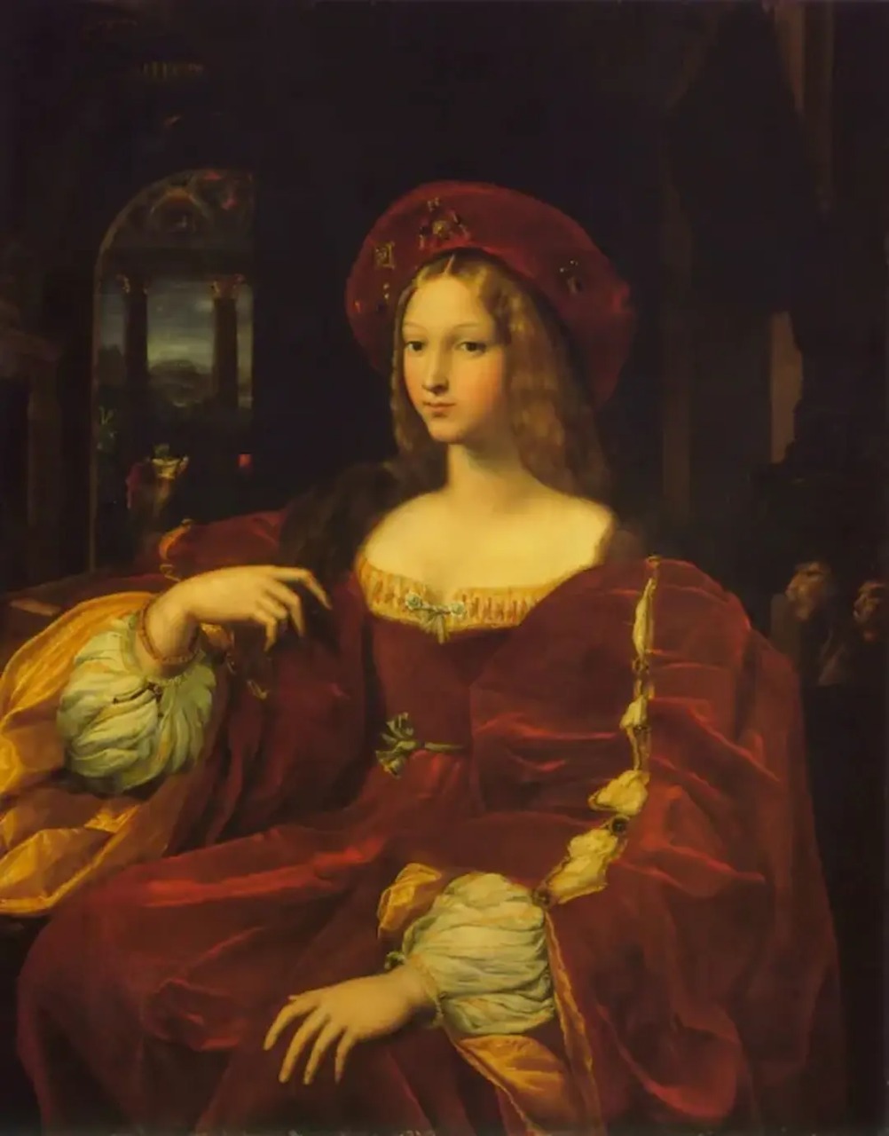 Joanna Of Aragon by Raffaello Sanzio - Famous Oil Painting Hand Painted Art Pieces for Sale.