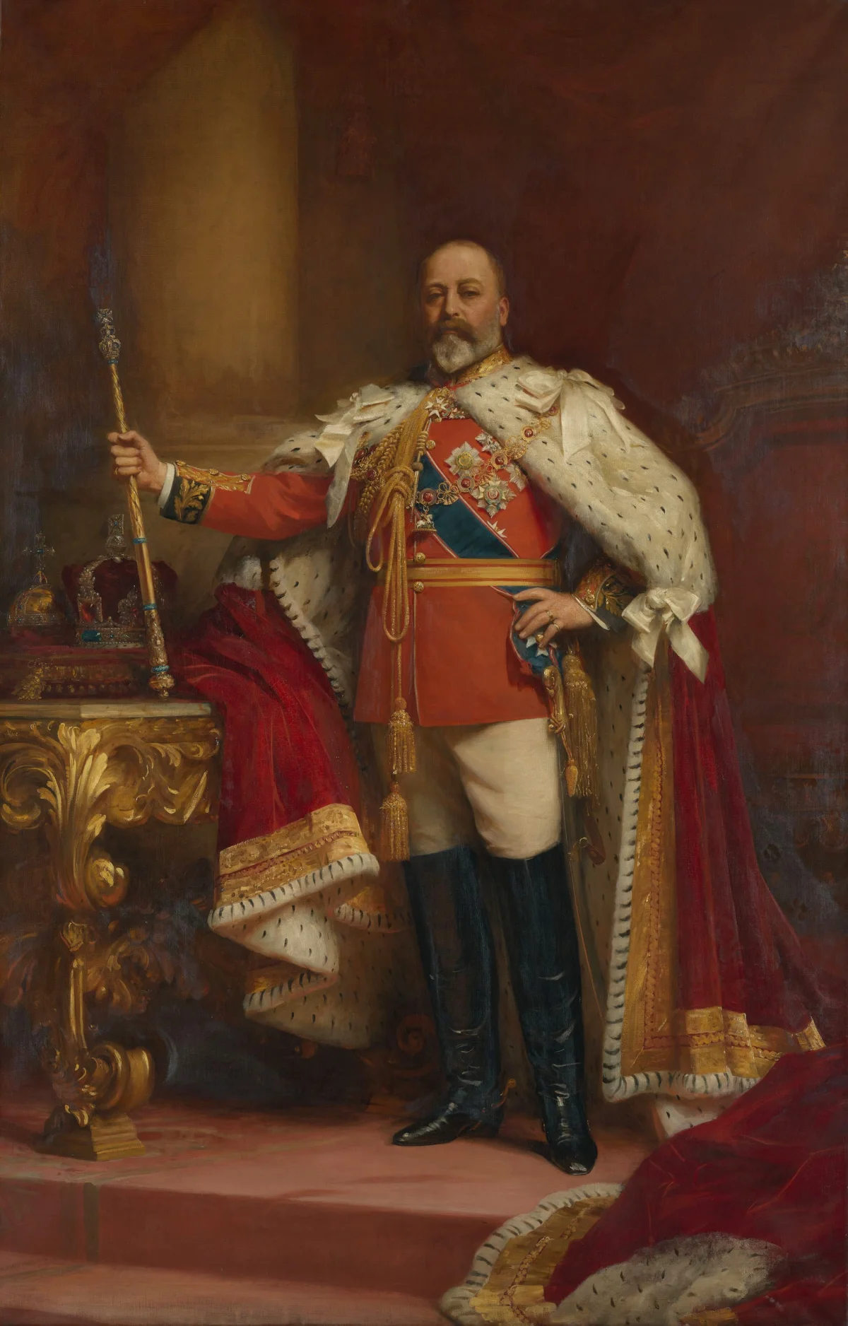 King Edward VII (1841-1910) by Samuel Luke Fildes
