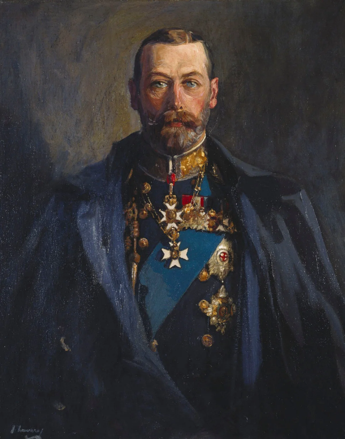 King George V (1865-1936) by Samuel Luke Fildes