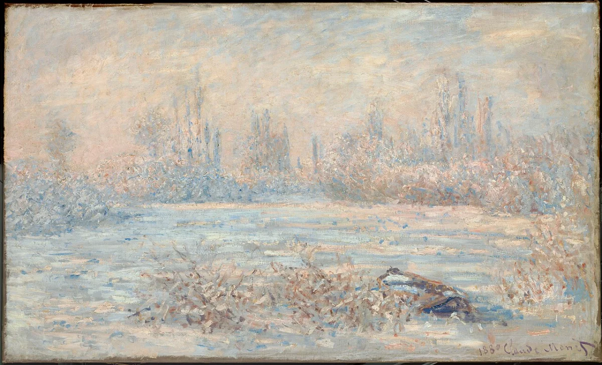 Le Givre by Claude Monet