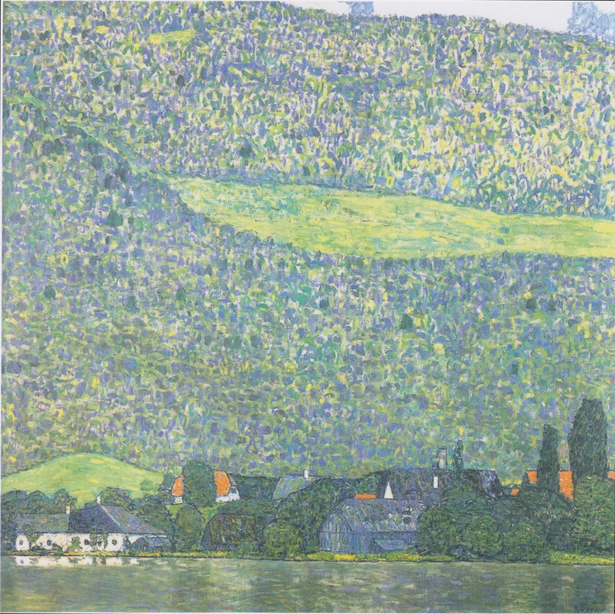Litzlberg on the Attersee by Gustav Klimt