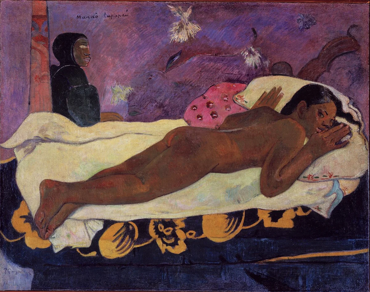 Manaò tupapaú by Paul Gauguin