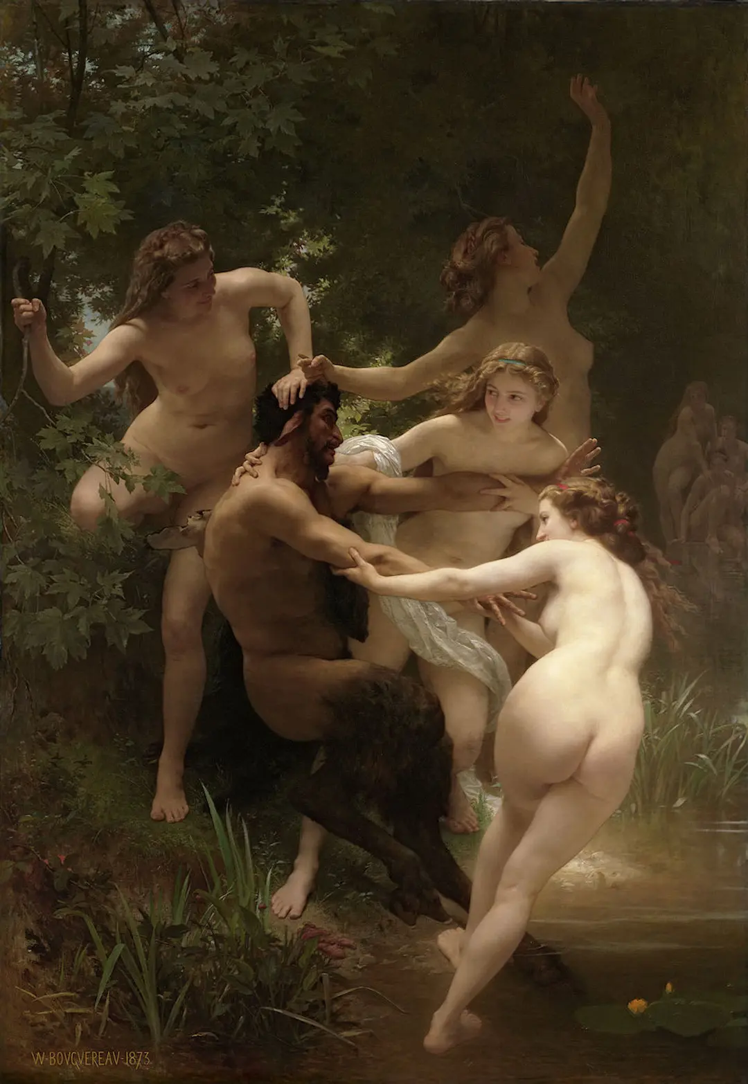 Nymphes et Satyre (Nymphs and Satyr)