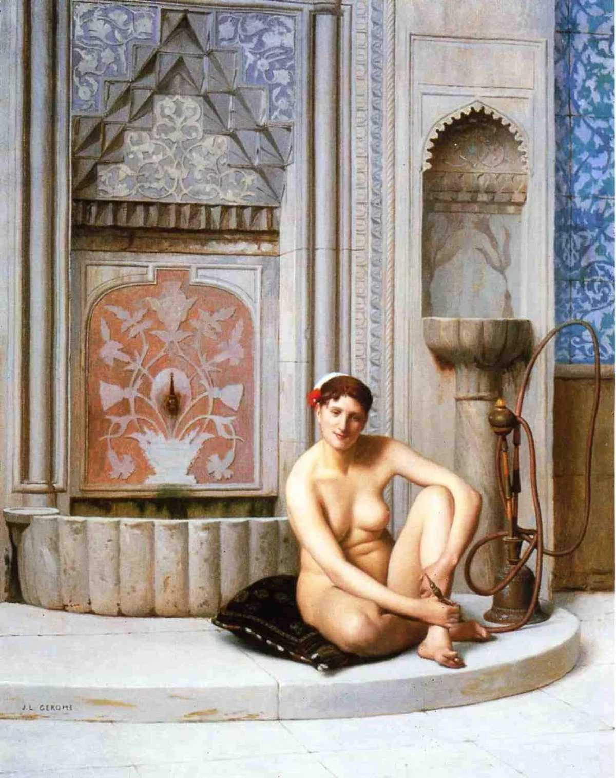 Odalisque by Guillaume Seignac