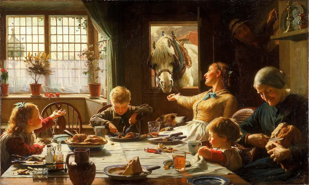 One Of The Family by Frederick George Cotman - Famous Oil Painting Hand Painted Art Pieces for Sale.