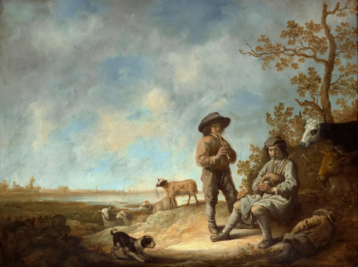 Piping Shepherd by Anna Lea Merritt