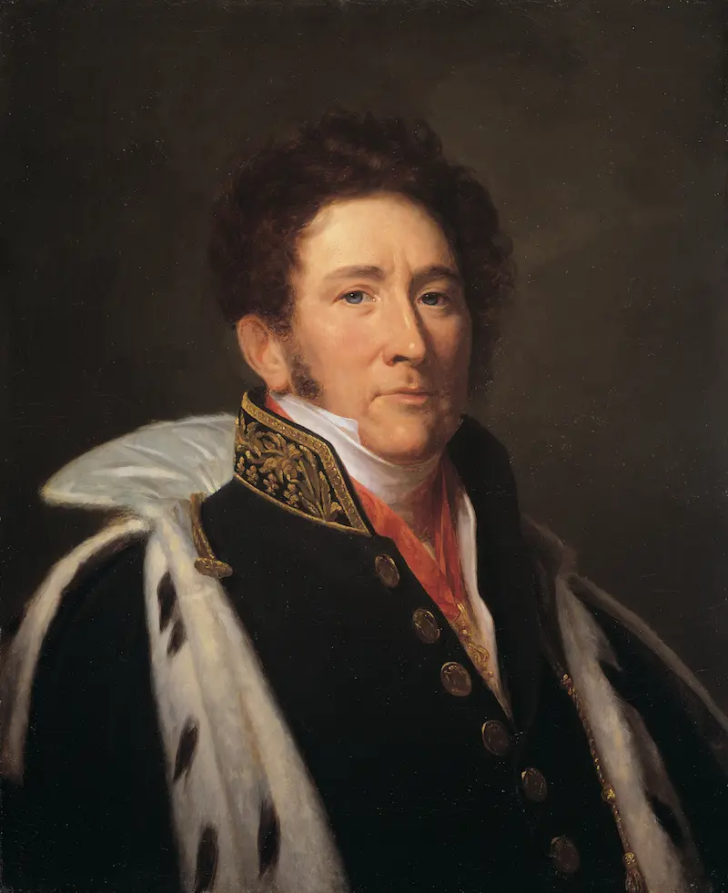 Portrait of Louis-Marie-Joseph, comte de Brigode-Kemlandt by Antoine-Jean Gros
