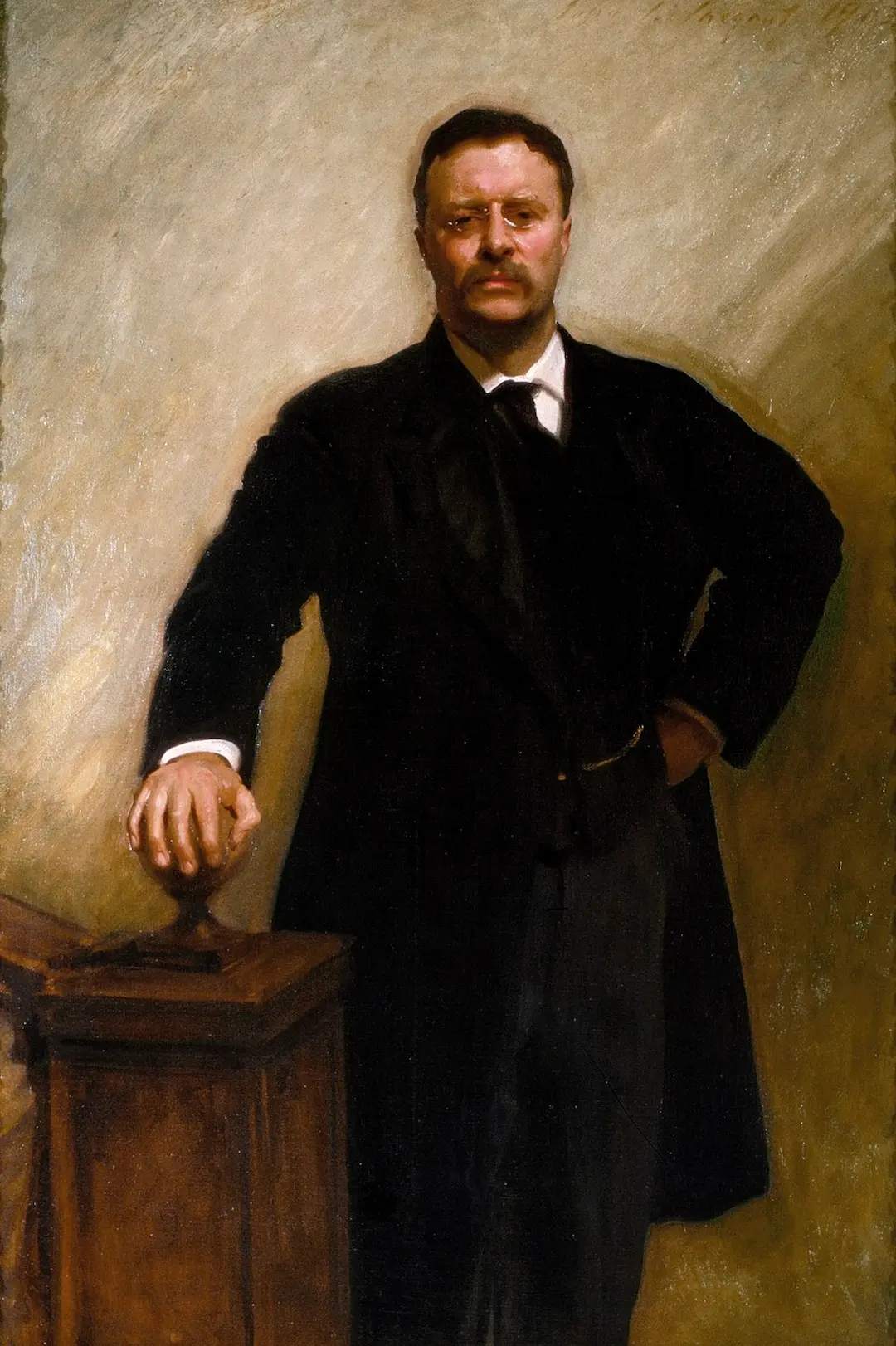 President Theodore Roosevelt by John Singer Sargent - Famous Oil Painting Hand Painted Art Pieces for Sale.