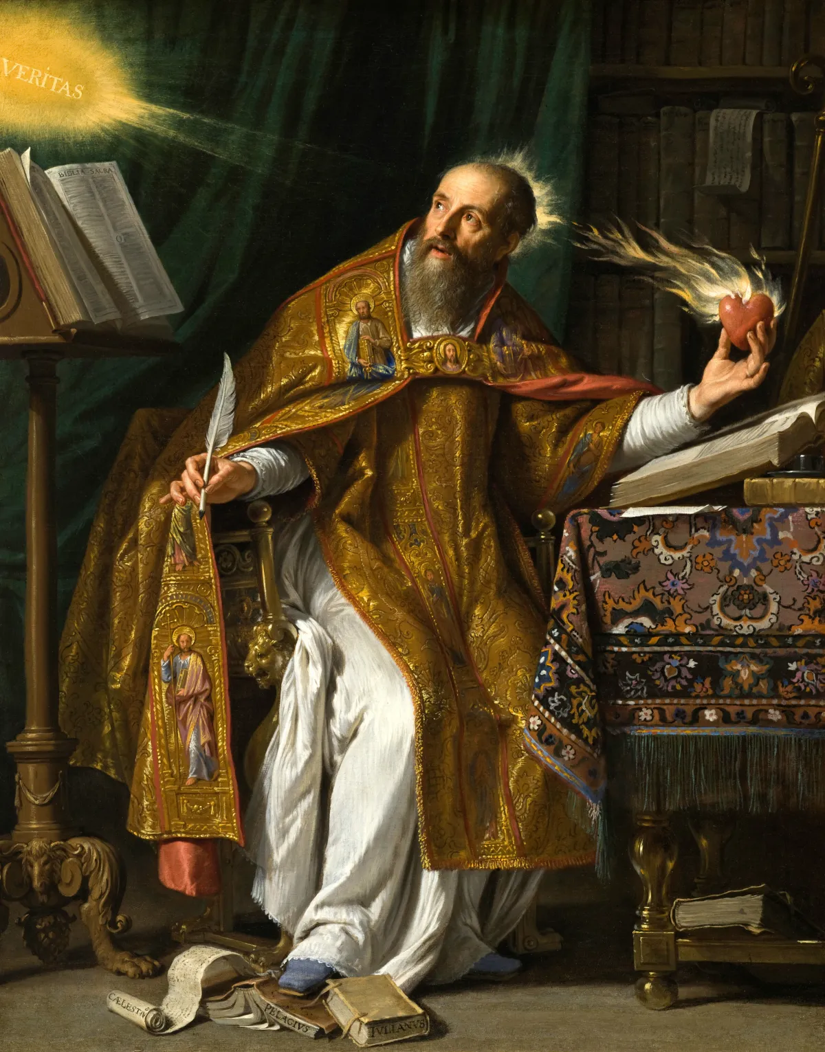 Saint Augustine by Alessandro Filipepi (Sandro Botticelli)