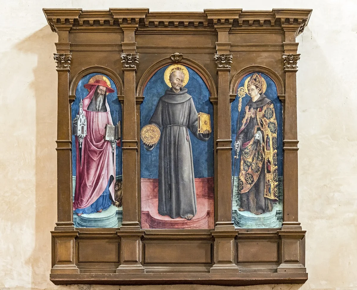 Saint Bernardino of Siena by Jacopo Bellini