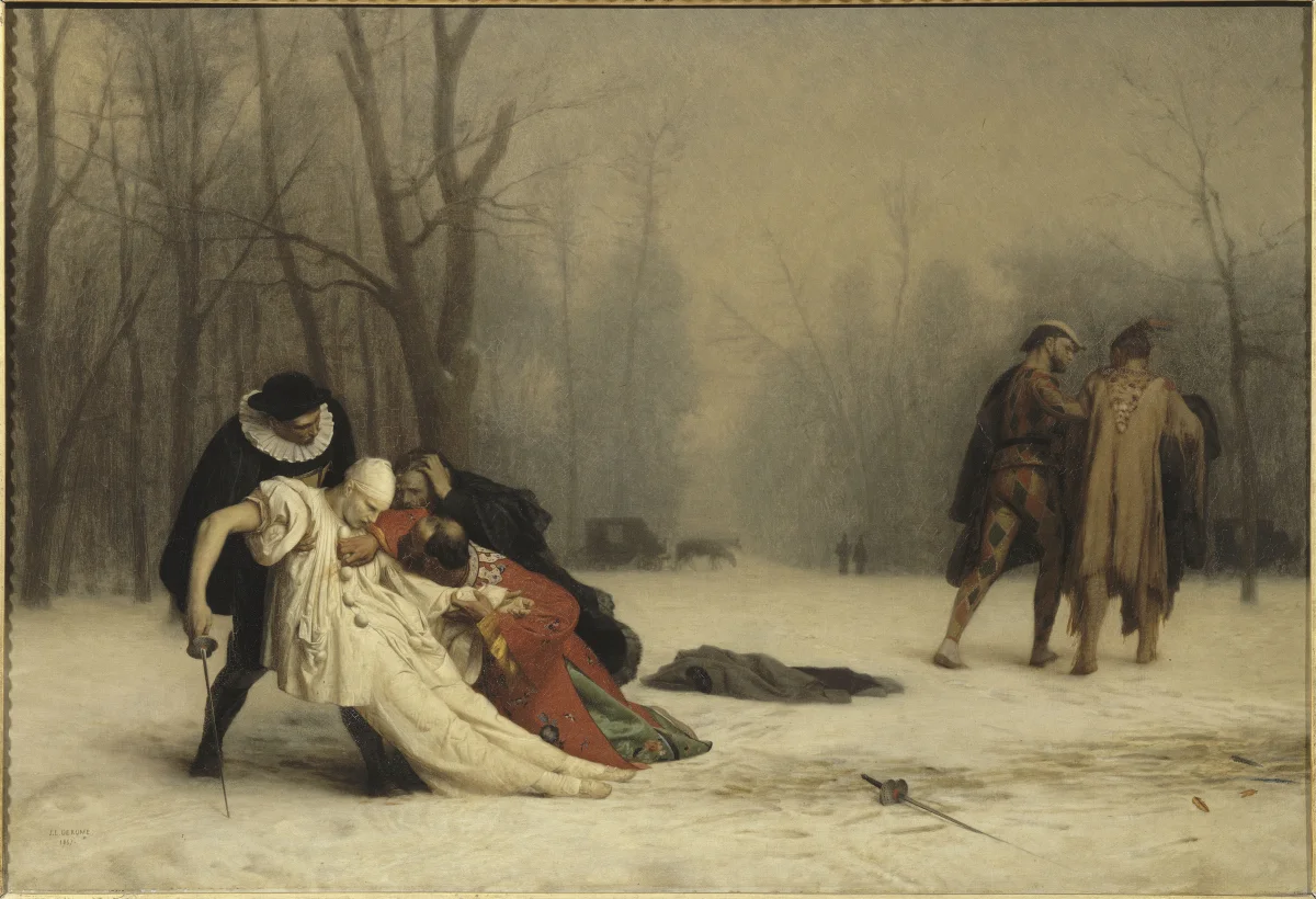 The Duel After the Masquerade by Jean-Léon Gérôme