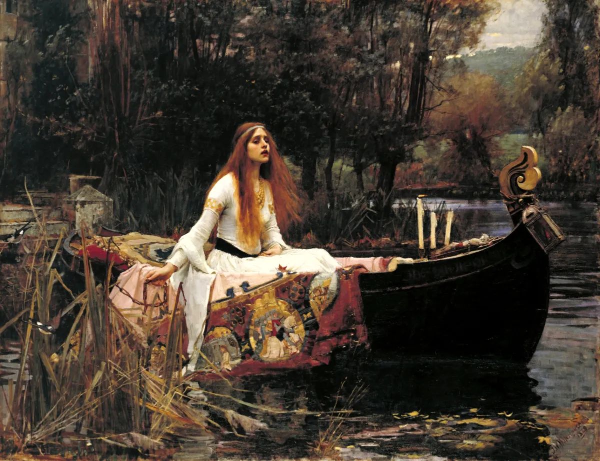 The Lady of Shalott by John Atkinson Grimshaw
