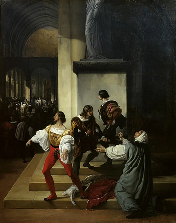 The Lampugnani Conspiracy by Francesco Paolo Hayez