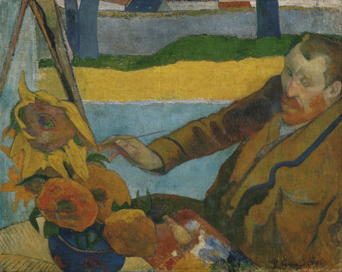 The Painter of Sunflowers by Paul Gauguin