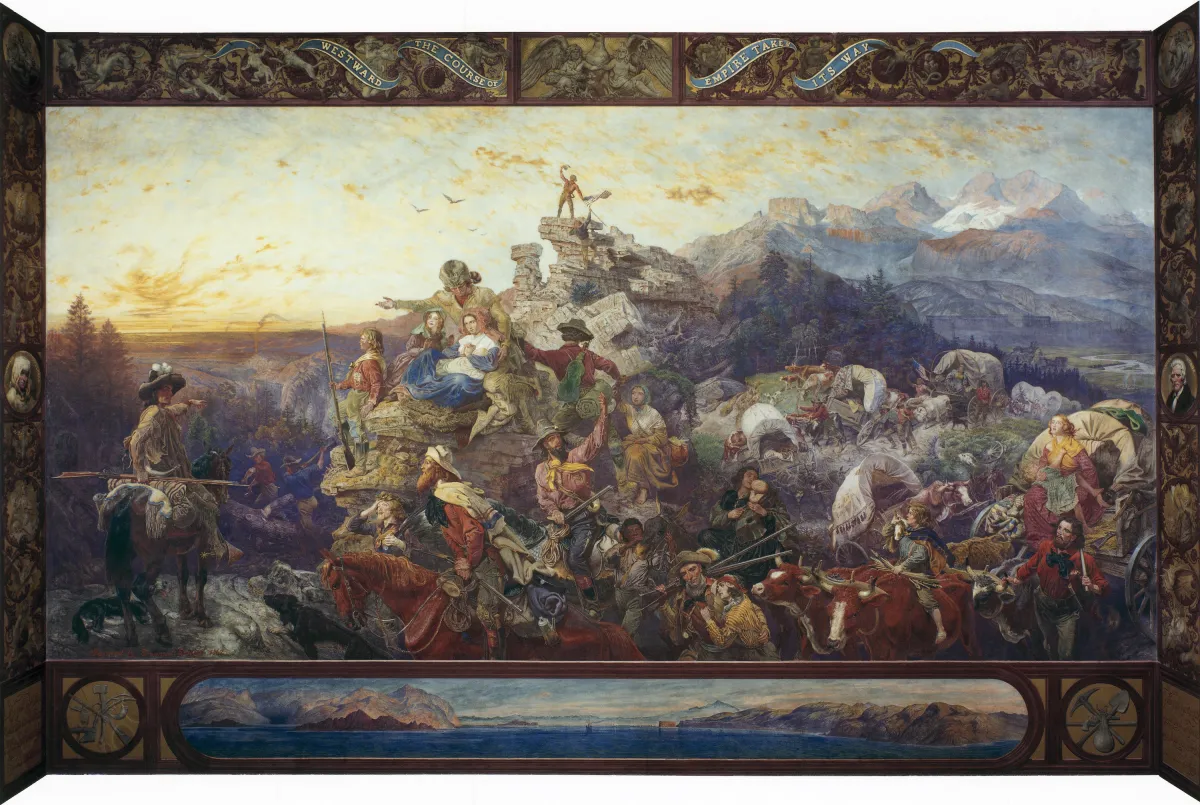 Westward the Course of Empire Takes Its Way by Emanuel Gottlieb Leutze