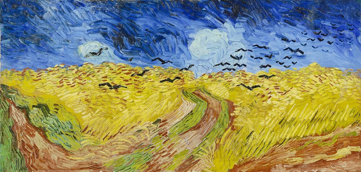 Wheatfield with Crows by Vincent Van Gogh