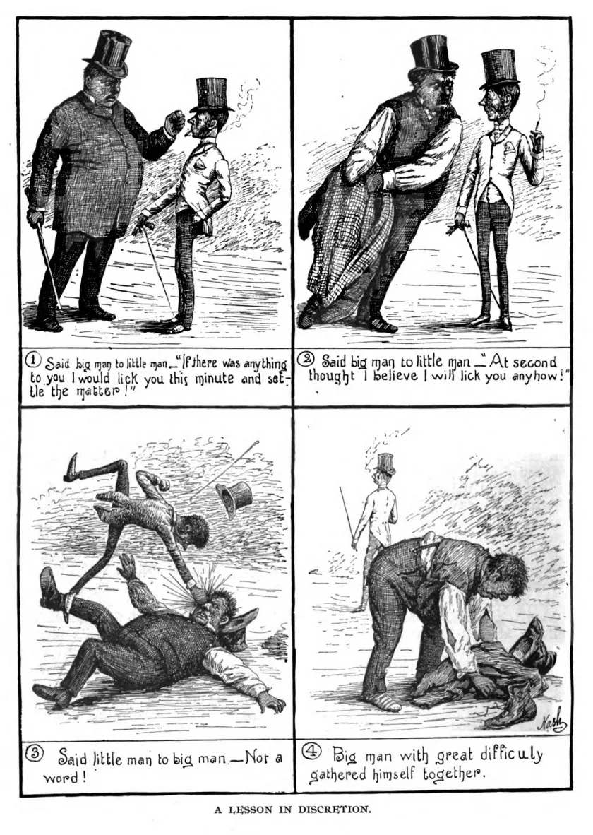 A Lesson in Discretion by Cassius Marcellus Coolidge