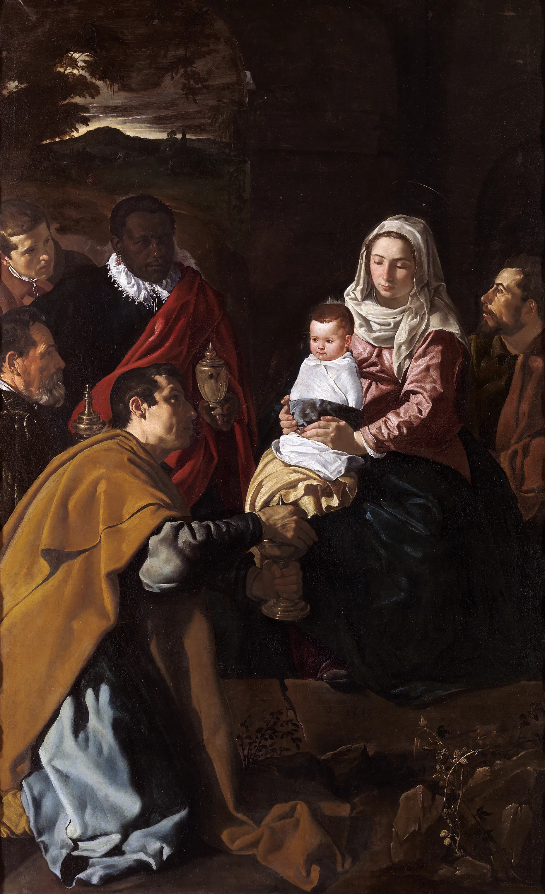 Adoration of the Kings by Diego Rodriguez de Silva y Velazquez