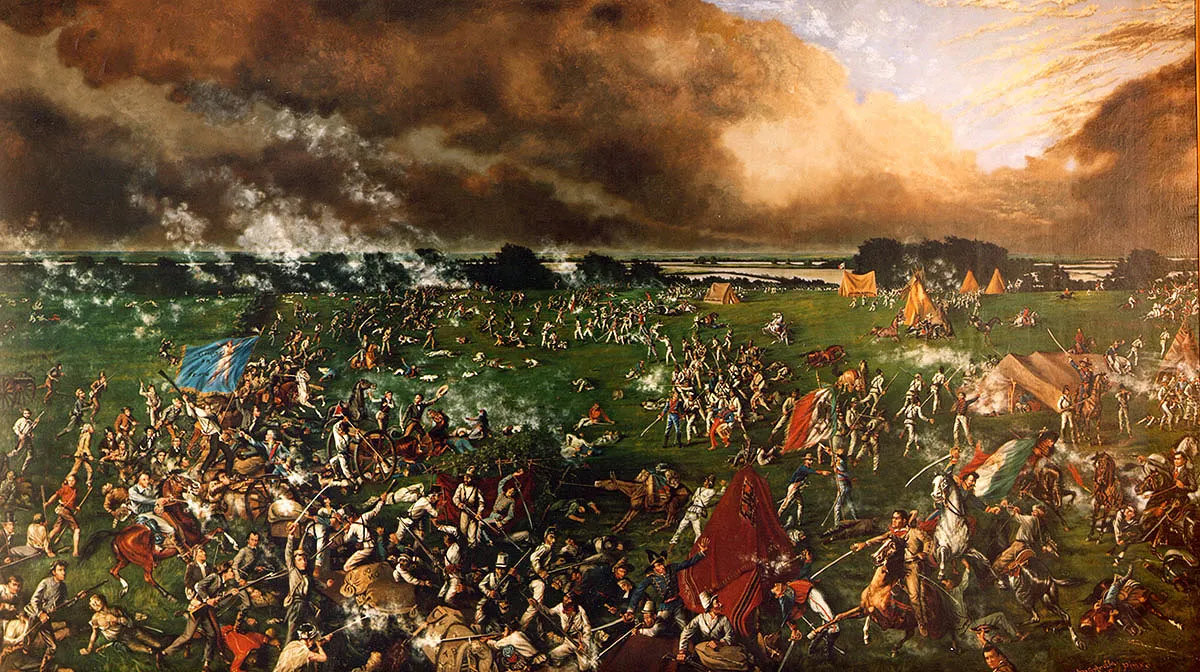 Battle of San Jacinto by Henry Arthur McArdle