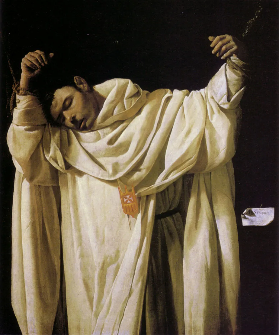Beato Serapio by Francisco de Zurbaran