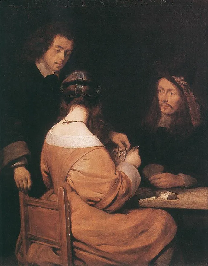 Card Players by Gerard Terborch
