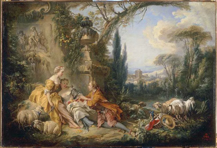 Charms of Country Life by Francois Boucher