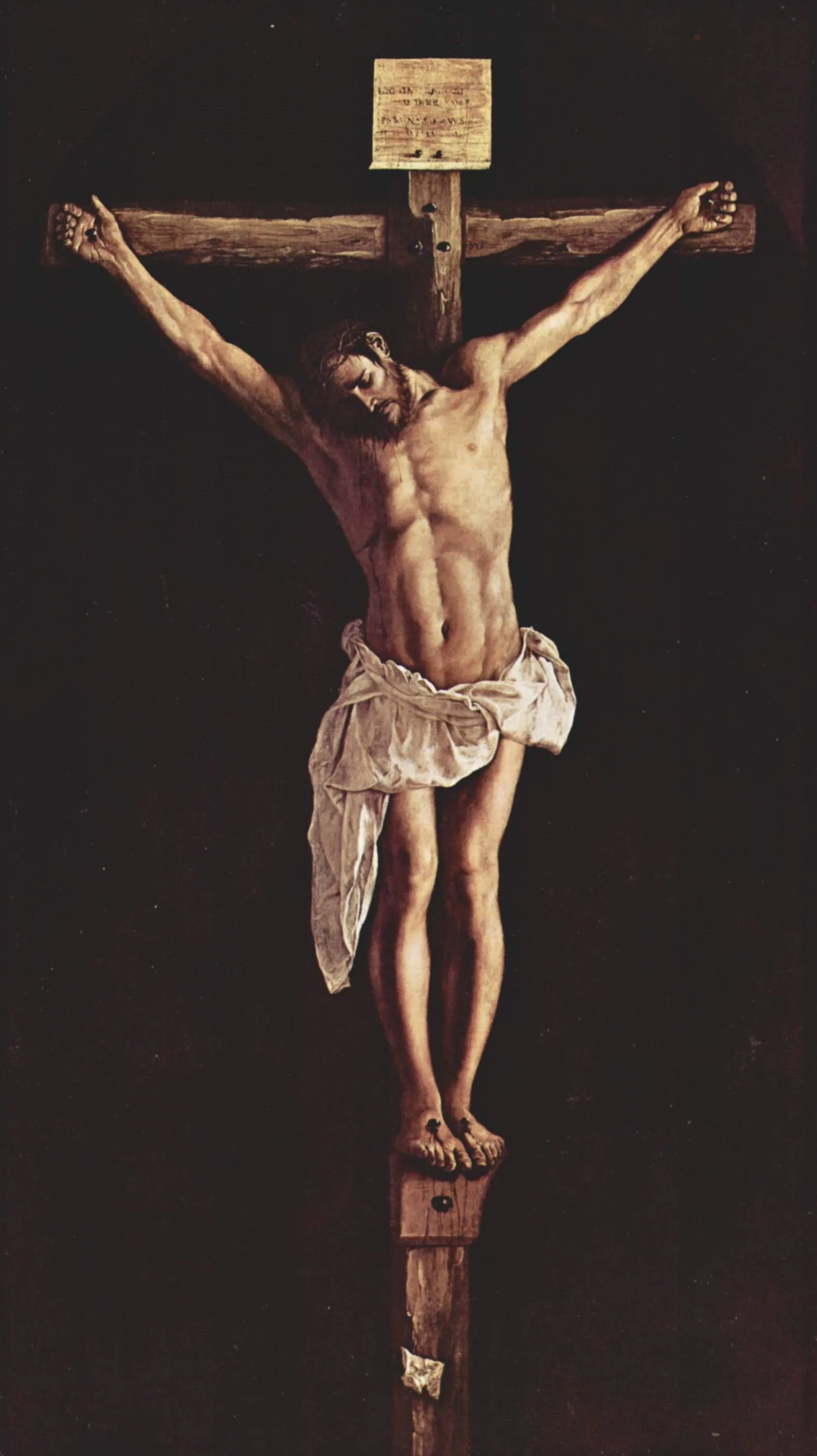 Christ on the Cross by Francisco de Zurbaran