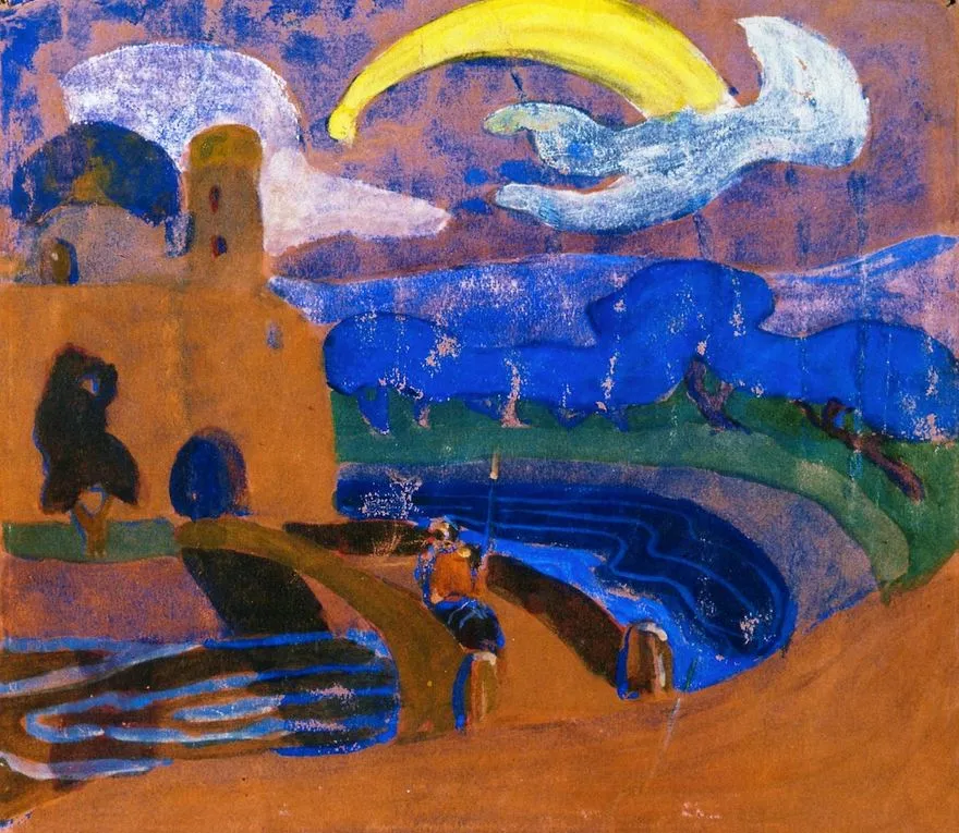 Comet by Wassily Kandinsky
