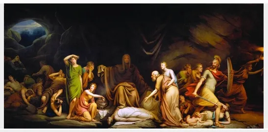 Court of Death by Rembrandt Peale