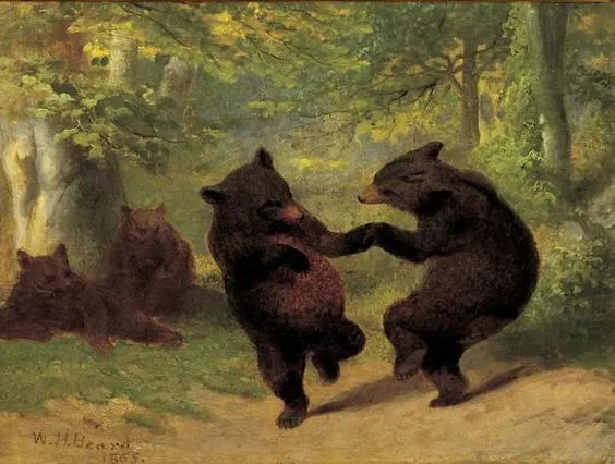 Dancing Bears by William Holbrook Beard