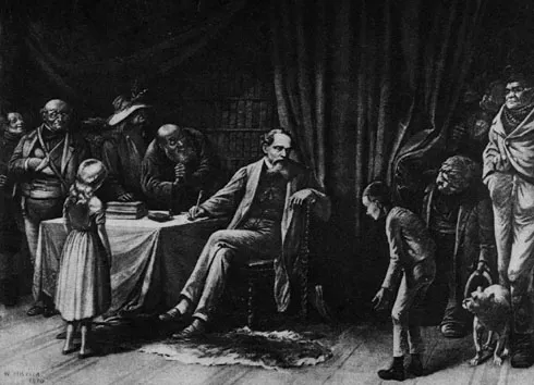Dickens Characters By by William Holbrook Beard