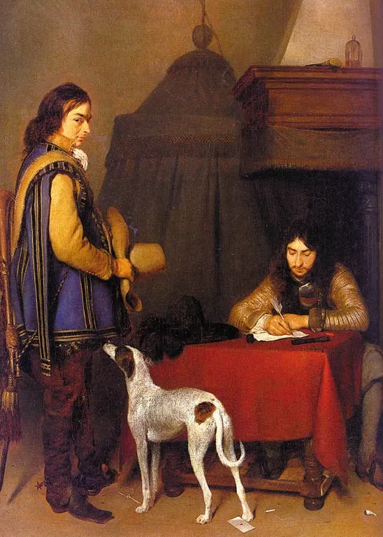 Dispatch by Gerard Terborch